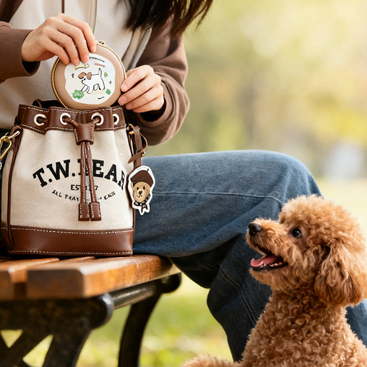 Mini Foldable Double Bowl