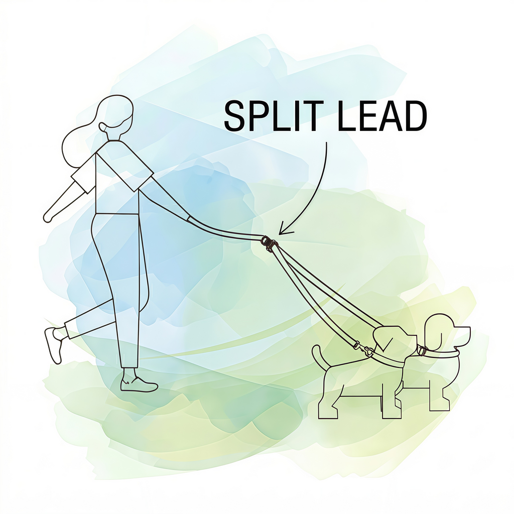 DualDog™ Dog Lead Splitter