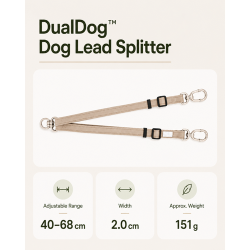 DualDog™ Dog Lead Splitter
