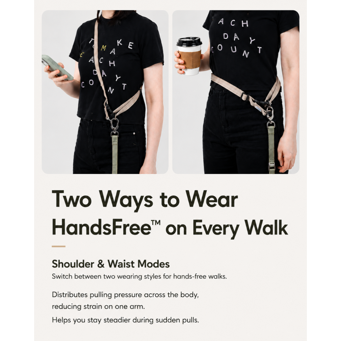 HandsFree™ Dog Walking Belt